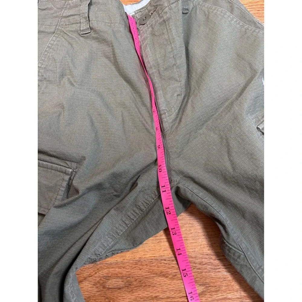 Nike SB Kearny Cargo Pants Men's Size 28x30 Olive Green Canvas Y2K Streetwear